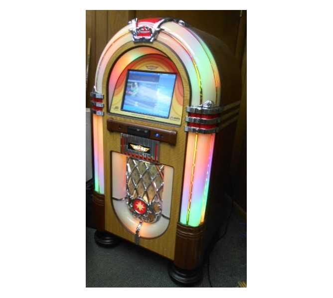 ROCKOLA Nostalgic Digital Bubbler Jukebox for sale LIGHT USE FROM
